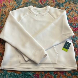 Long sleeve crop workout gear from TEK GEAR